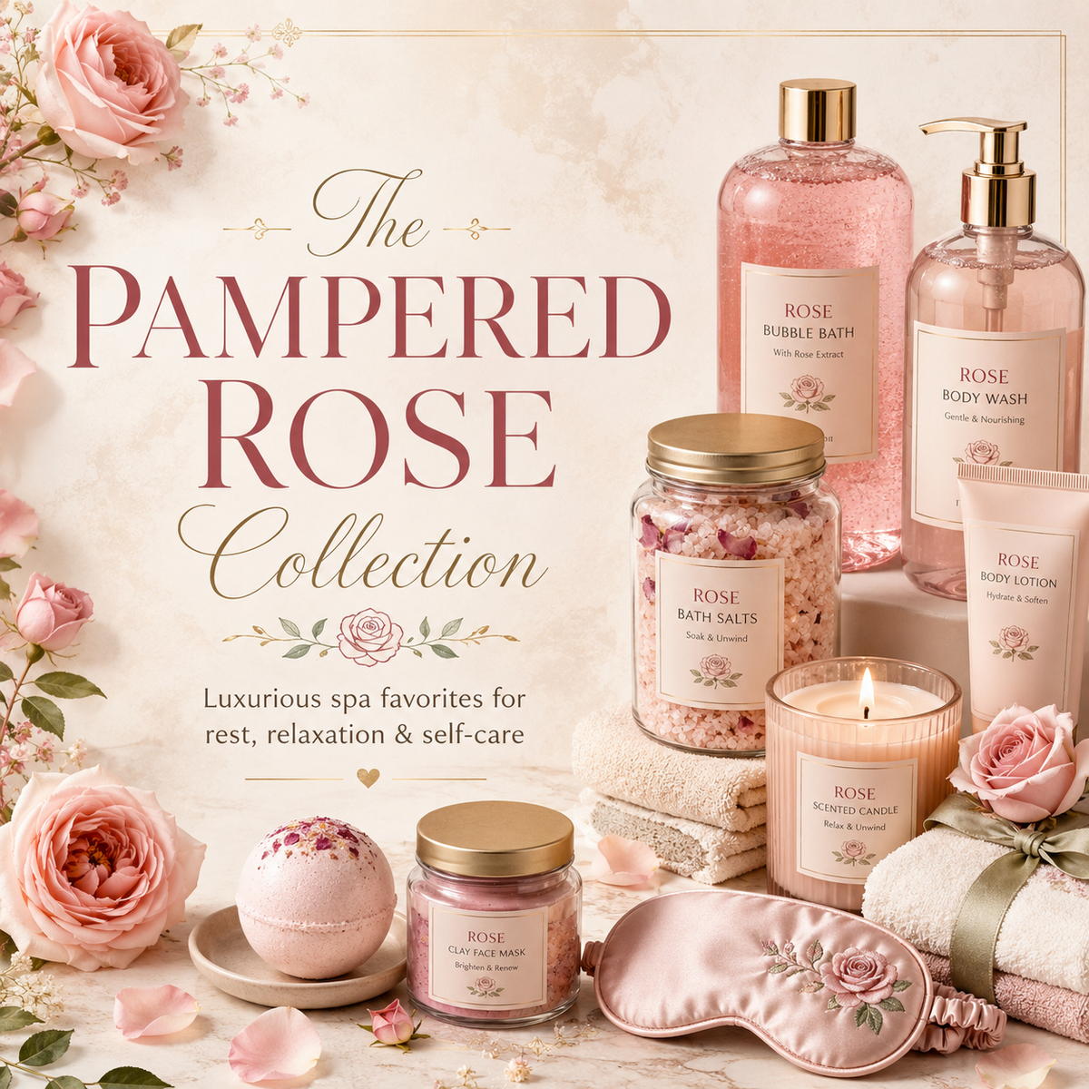 The Pampered Rose Collection 🌹