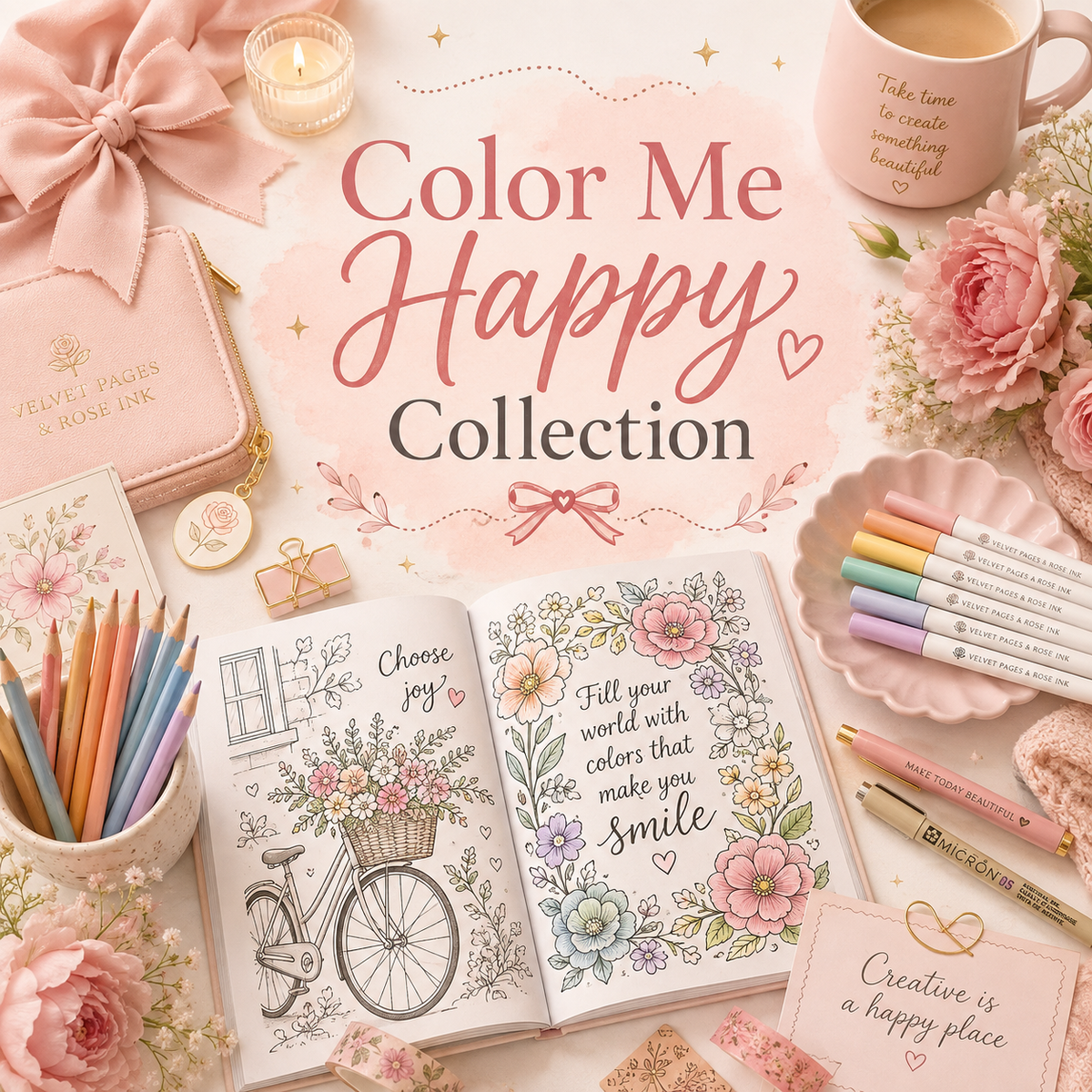 Color Me Happy Collection 🎨🌸