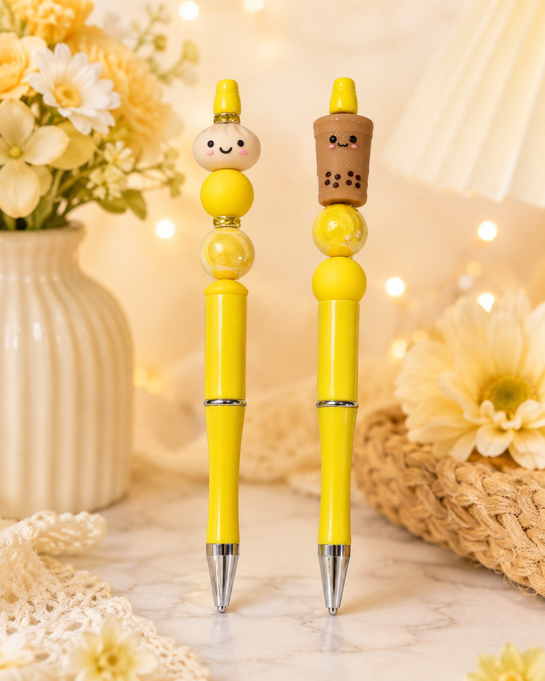 Boba & Dumpling Bestie Pen Sets 🧋🥟