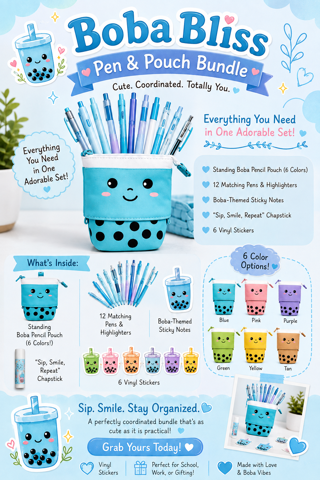 Bubble Tea Crew Bundle 🧋