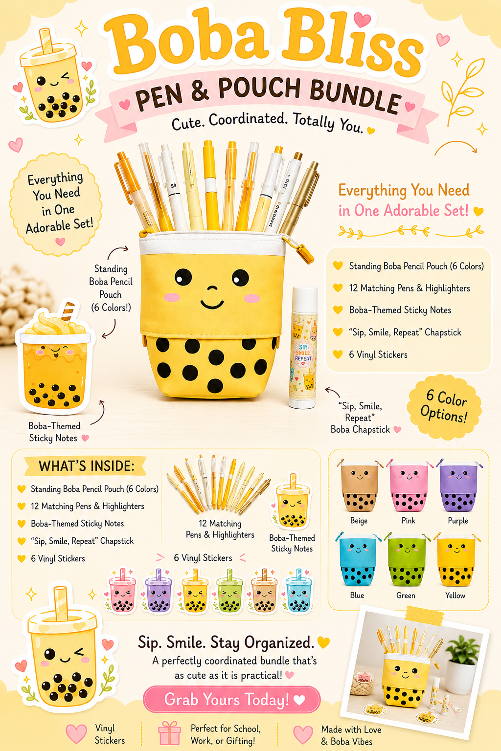 Bubble Tea Crew Bundle 🧋