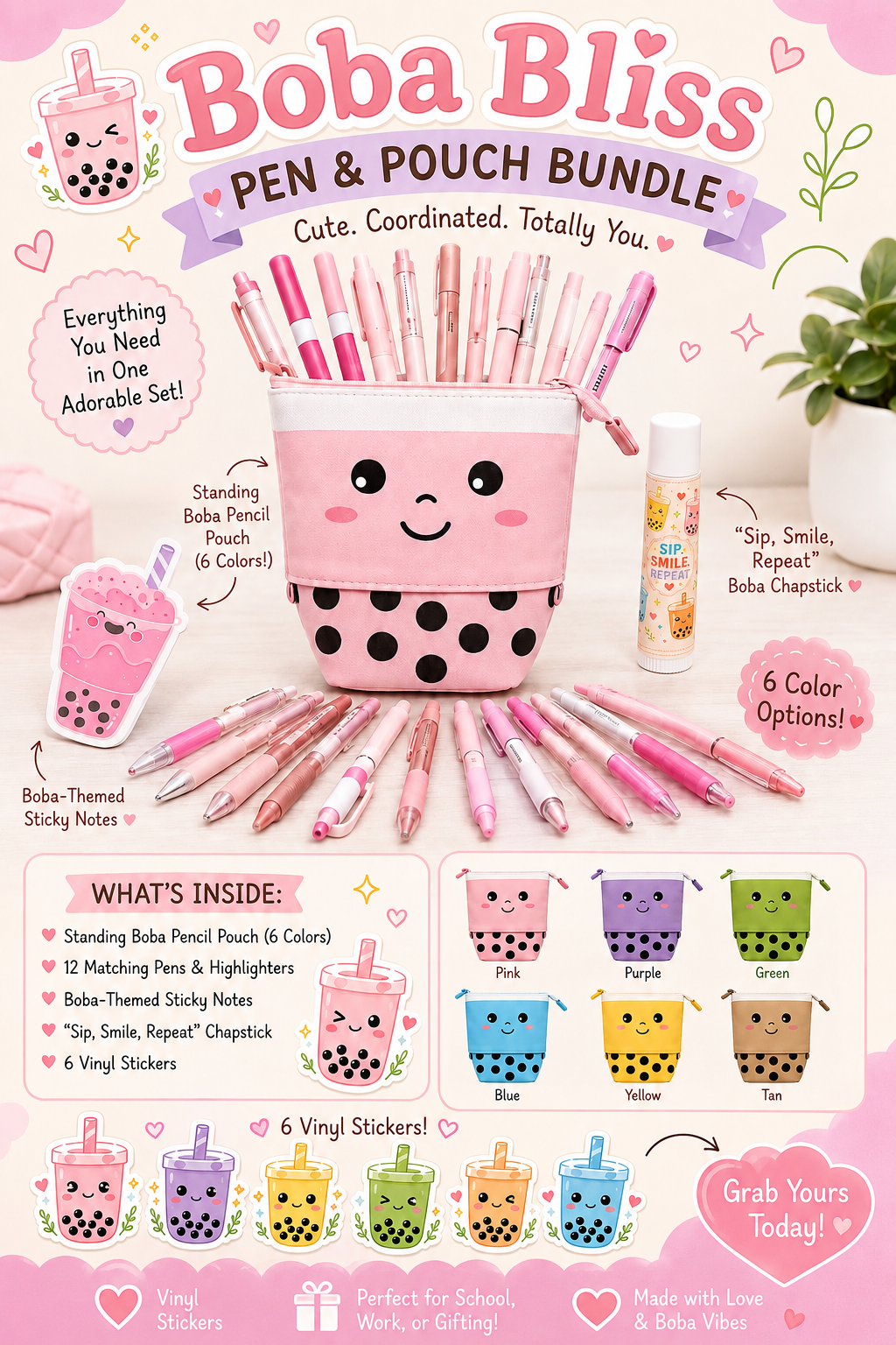 Bubble Tea Crew Bundle 🧋
