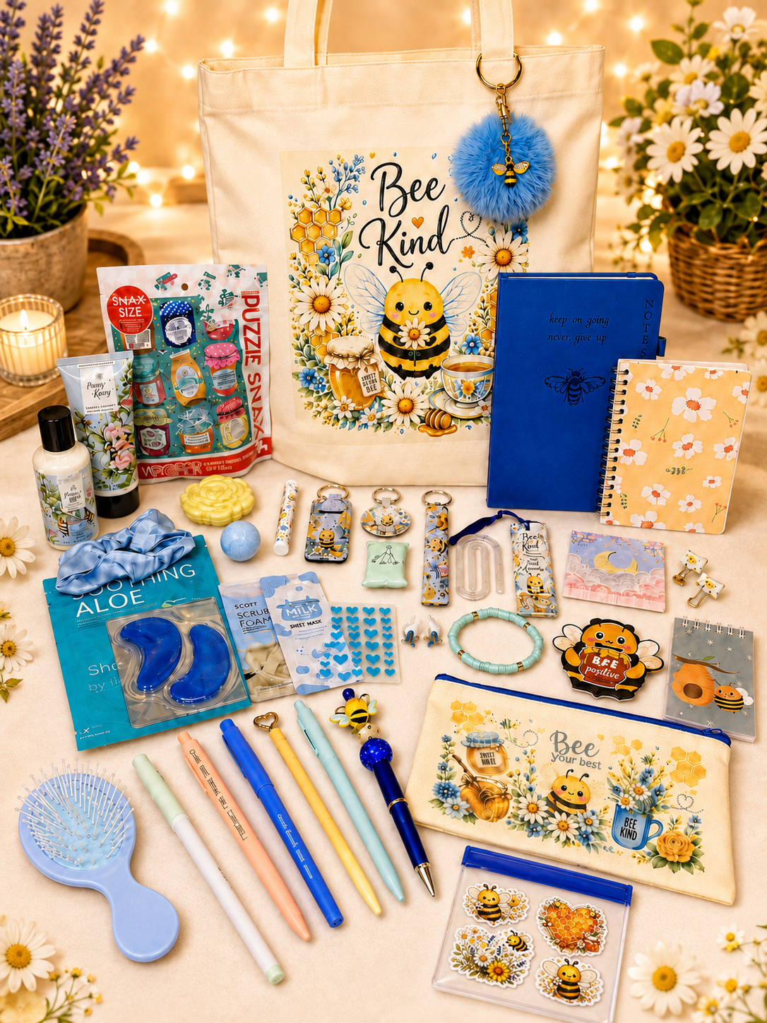 🐝 Blue Bee Bliss