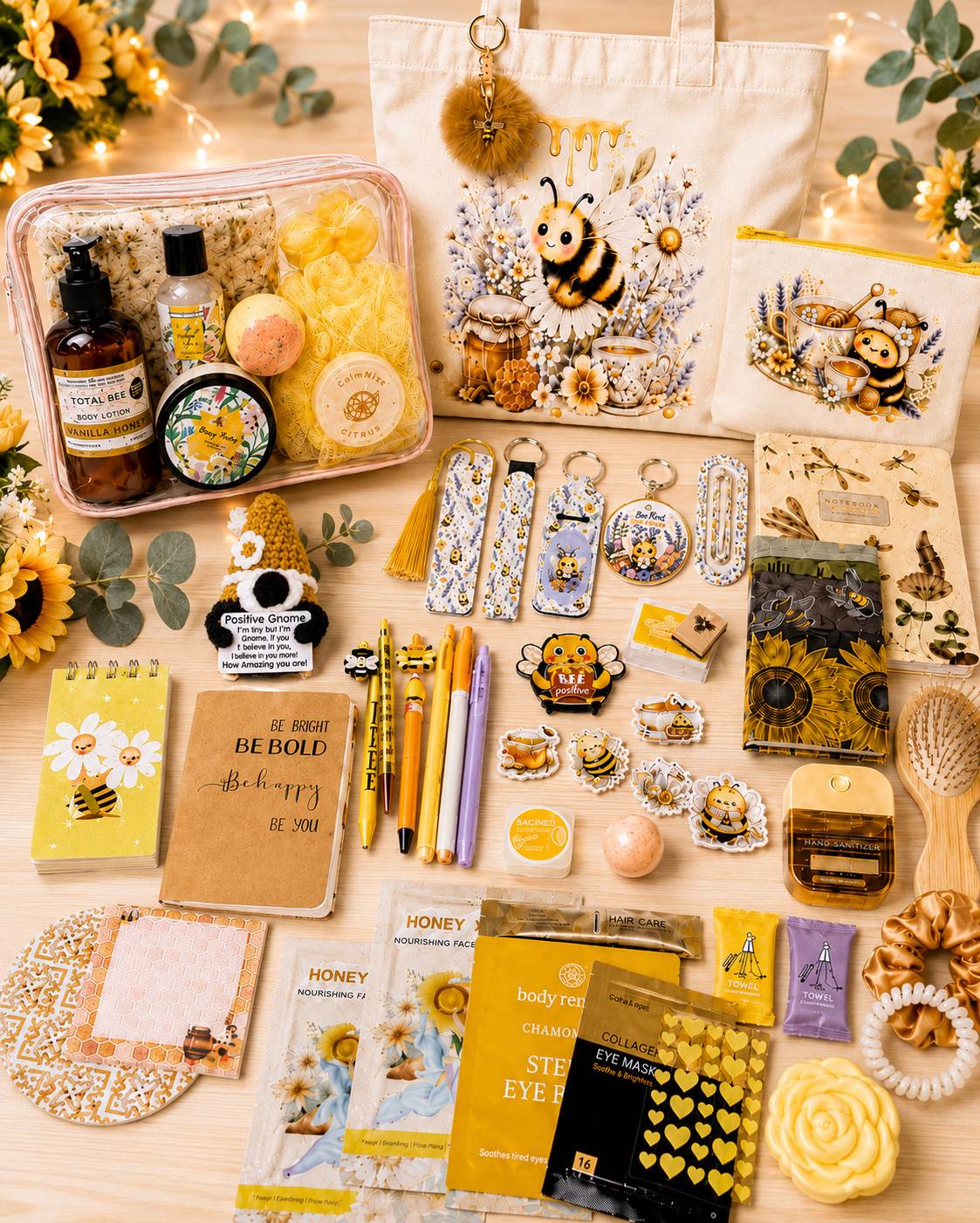 🐝🍯 Golden Bee Garden Bundle 💜🌼