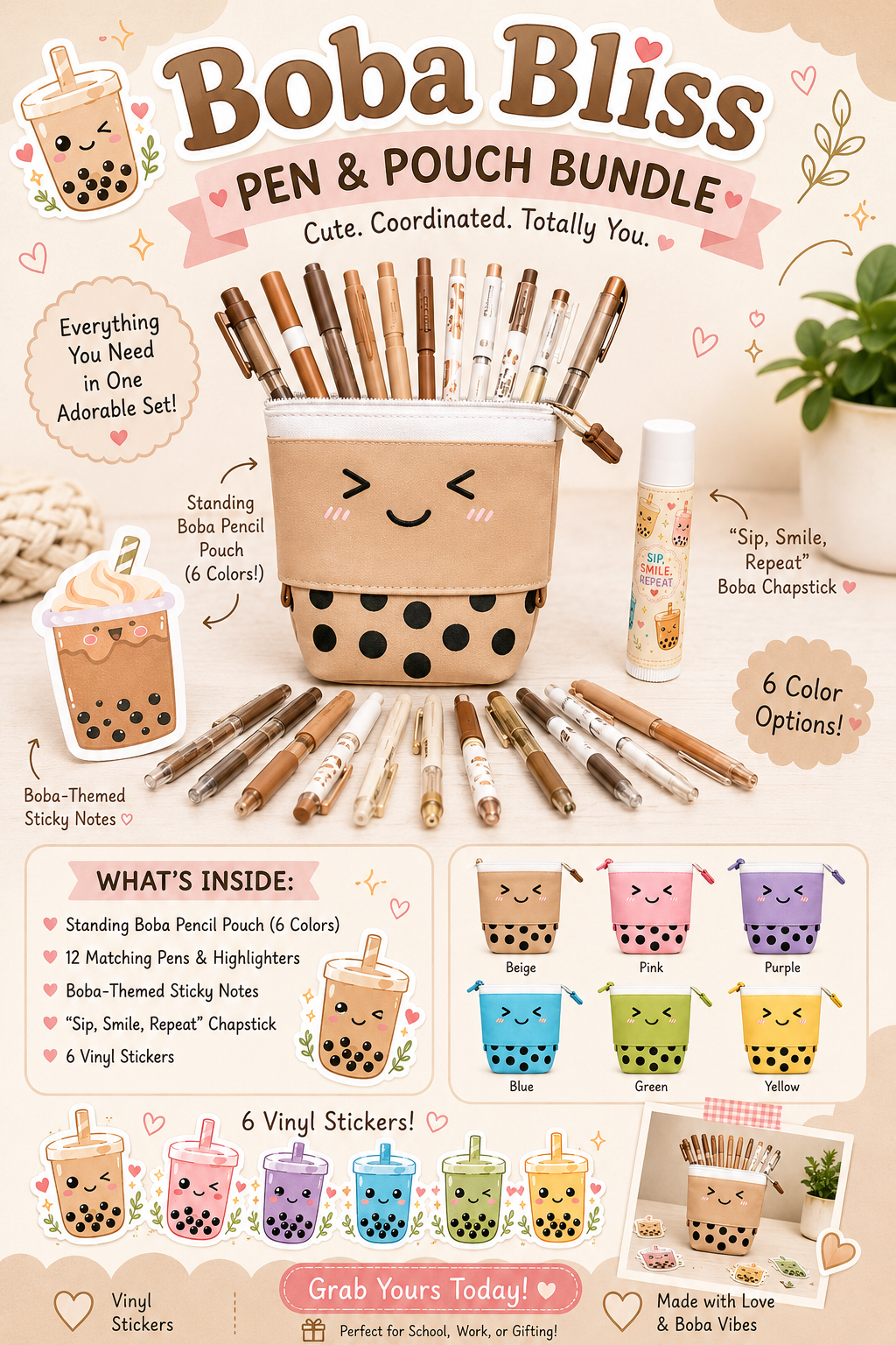 Bubble Tea Crew Bundle 🧋