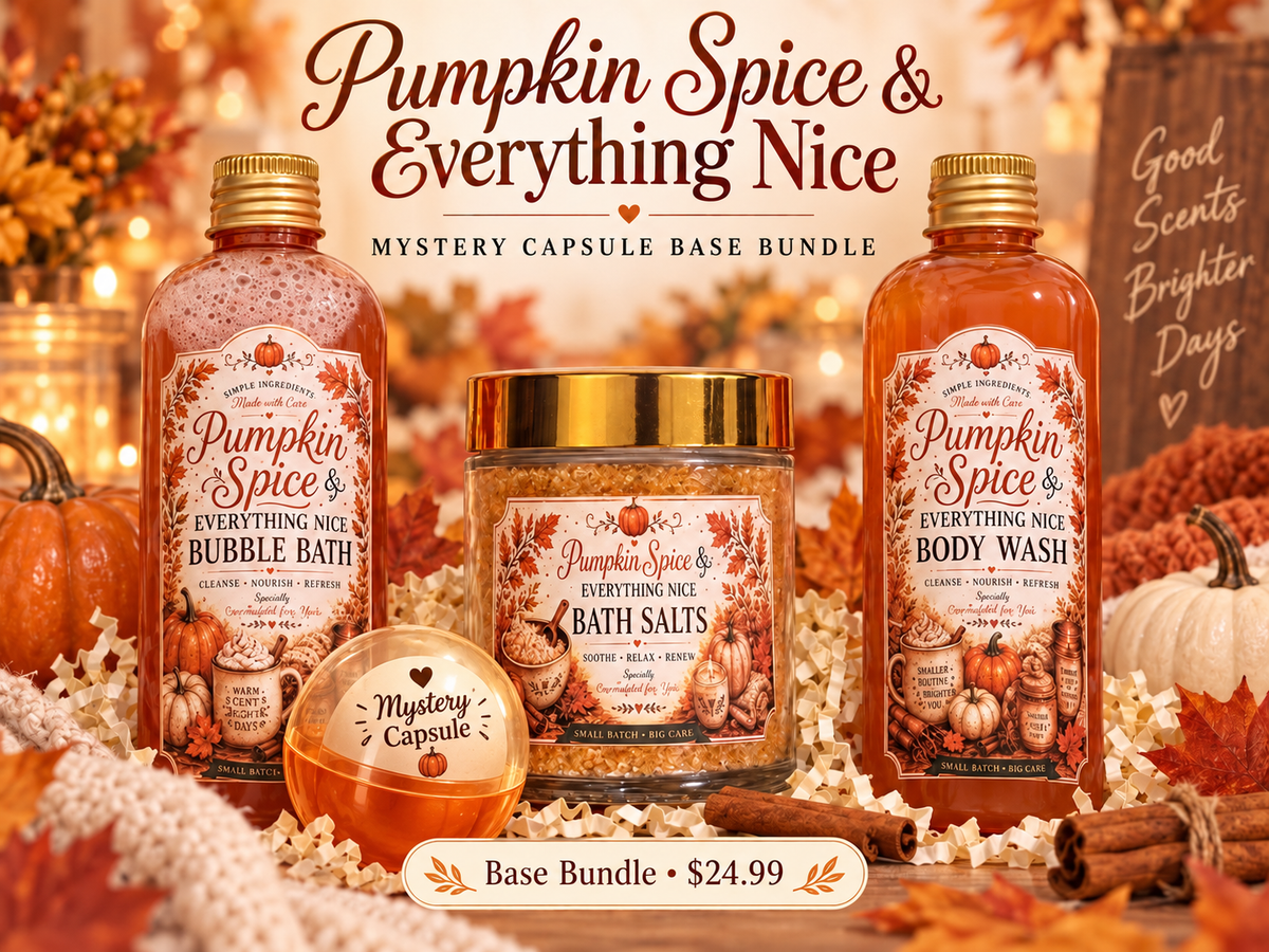 Pumpkin Spice & Everything Nice Mystery Capsule Bundle 🎃✨