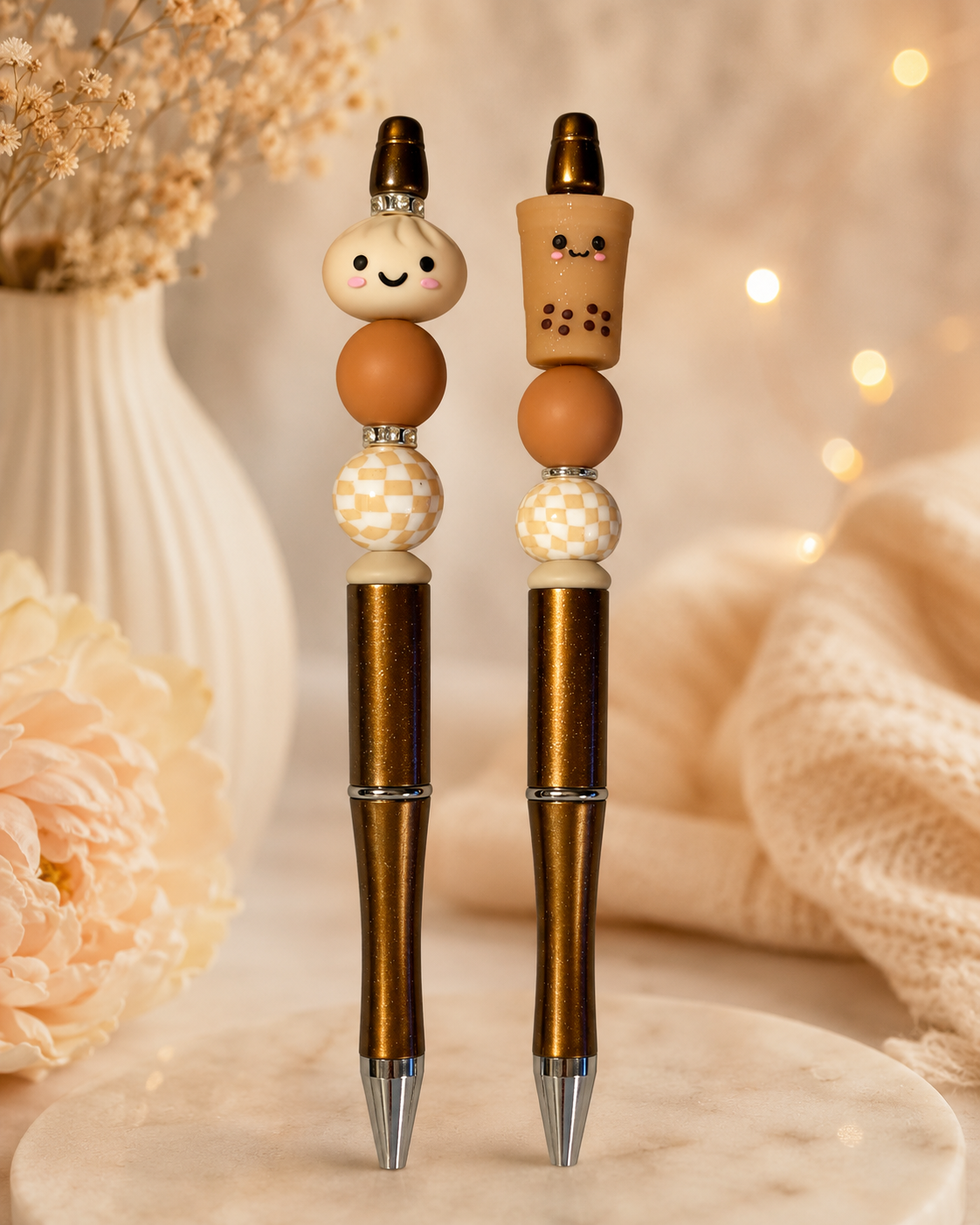Boba & Dumpling Bestie Pen Sets 🧋🥟