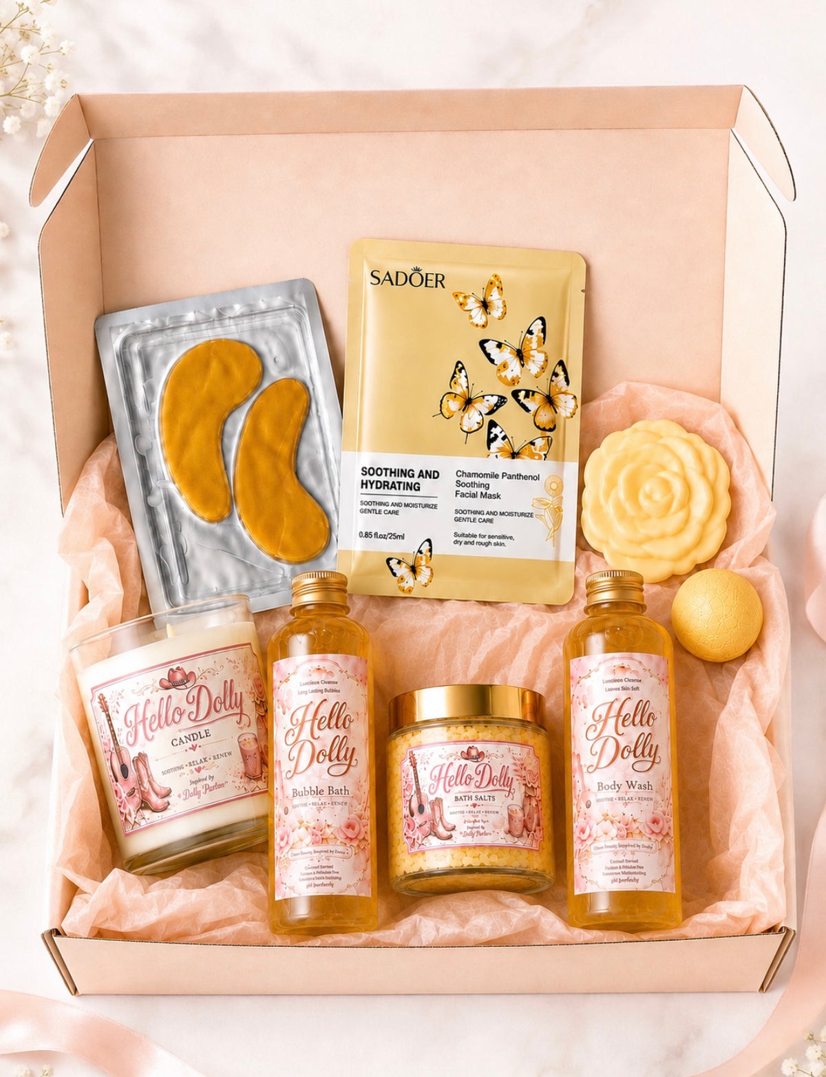 💛🤍✨ Hello Dolly Spa Set ✨🤍💛