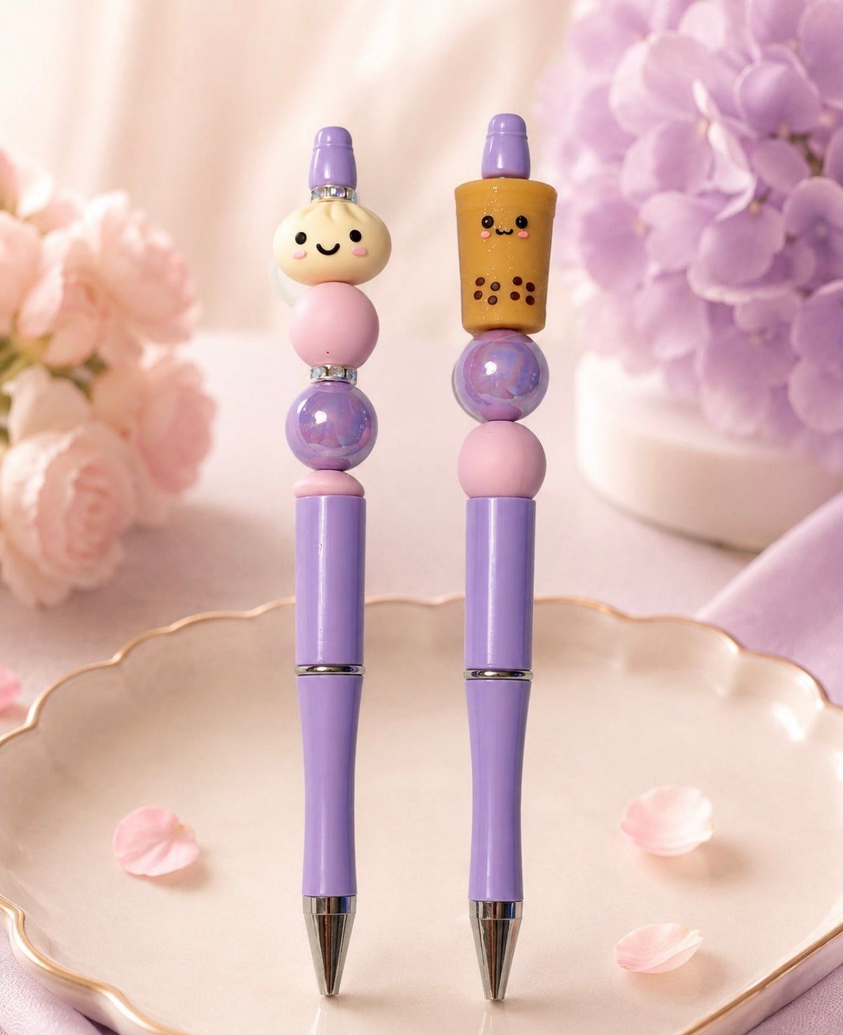 Boba & Dumpling Bestie Pen Sets 🧋🥟